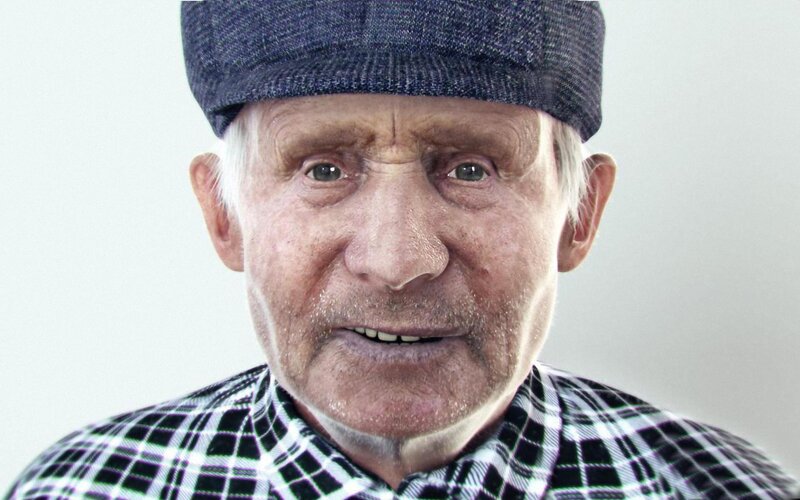 Elderly Man in Cap