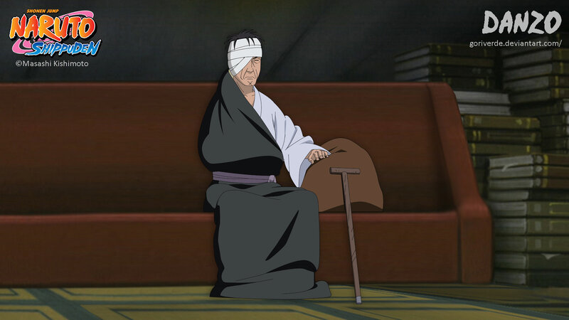 Elderly Man with Bandage — Brown