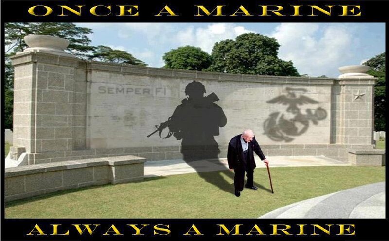Elderly Man with Cane — Green, Respectful