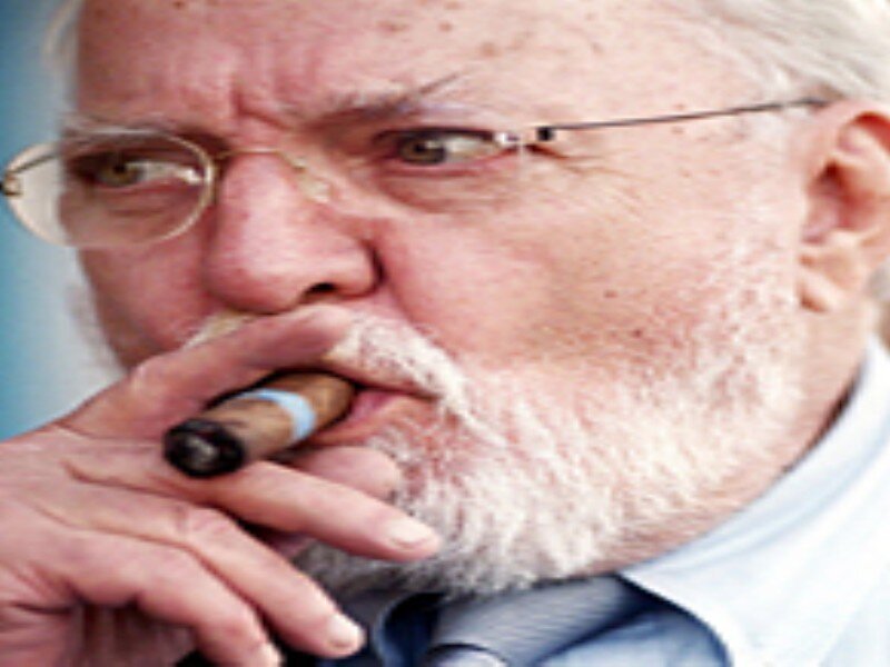 Elderly Man with Cigar