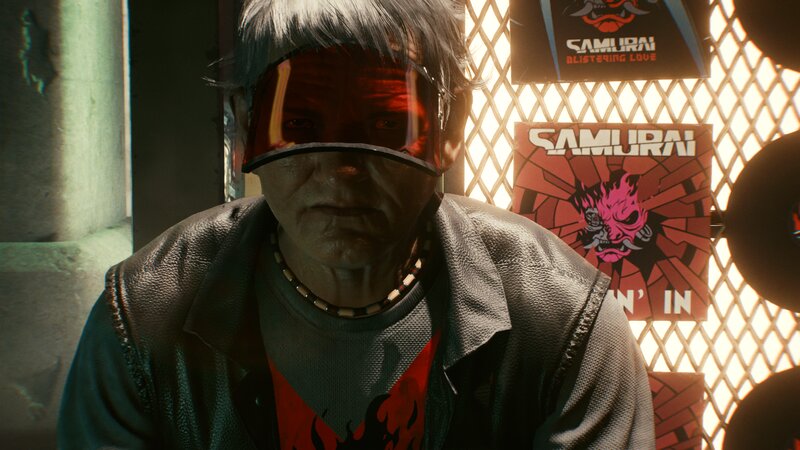 Elderly Man with Visor