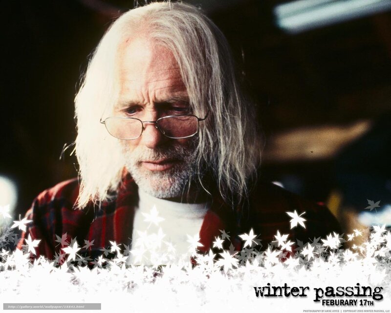 Elderly Man with White Hair — Somber