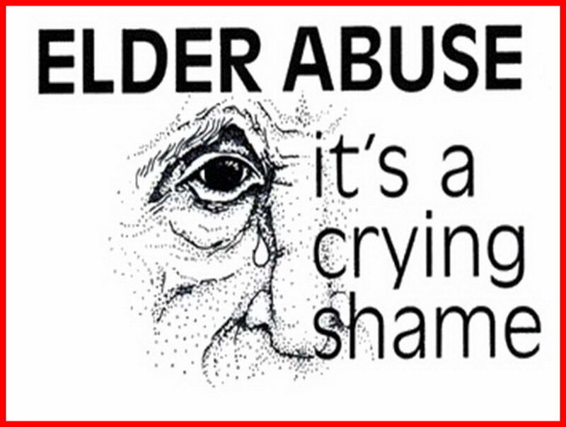 Elderly Person Crying