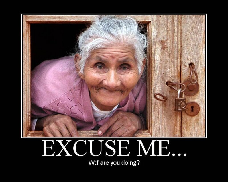 Elderly Woman in Window