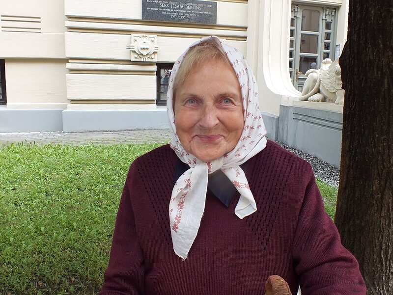 Elderly Woman Outdoors