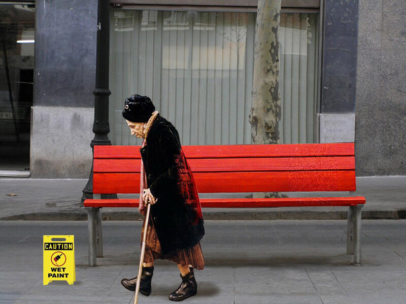 Elderly Woman Walking