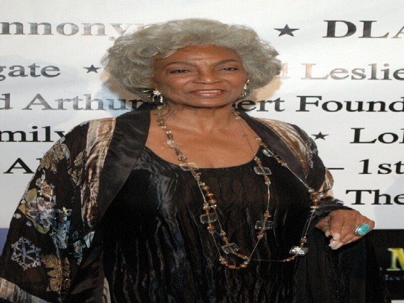 Elderly Woman with Gray Hair