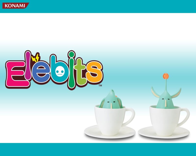 Elebits characters in cups