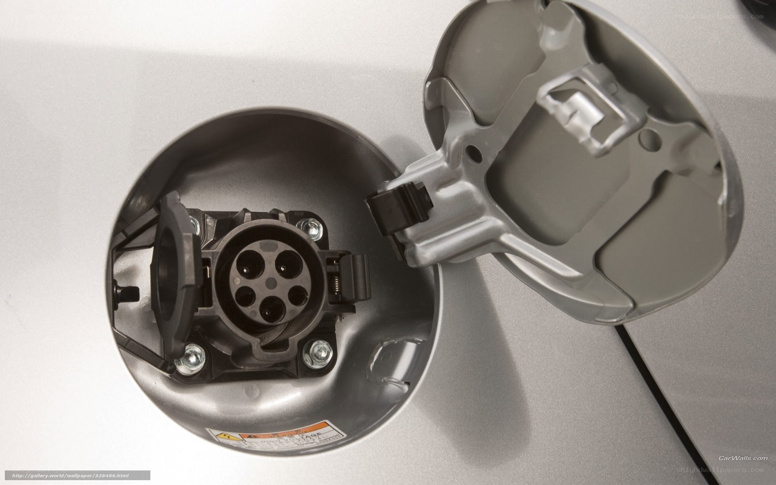 electric car charging port