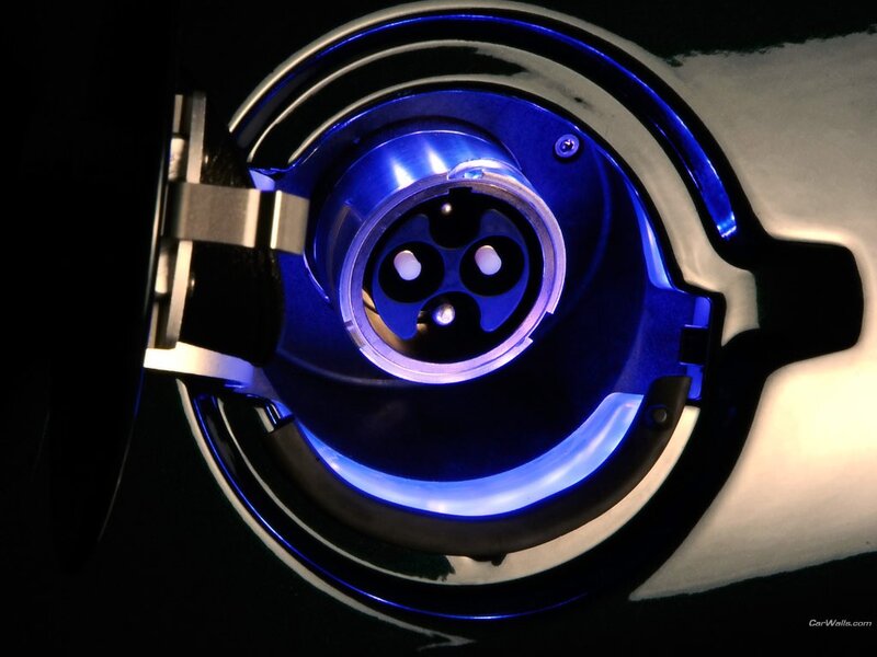 electric car charging port