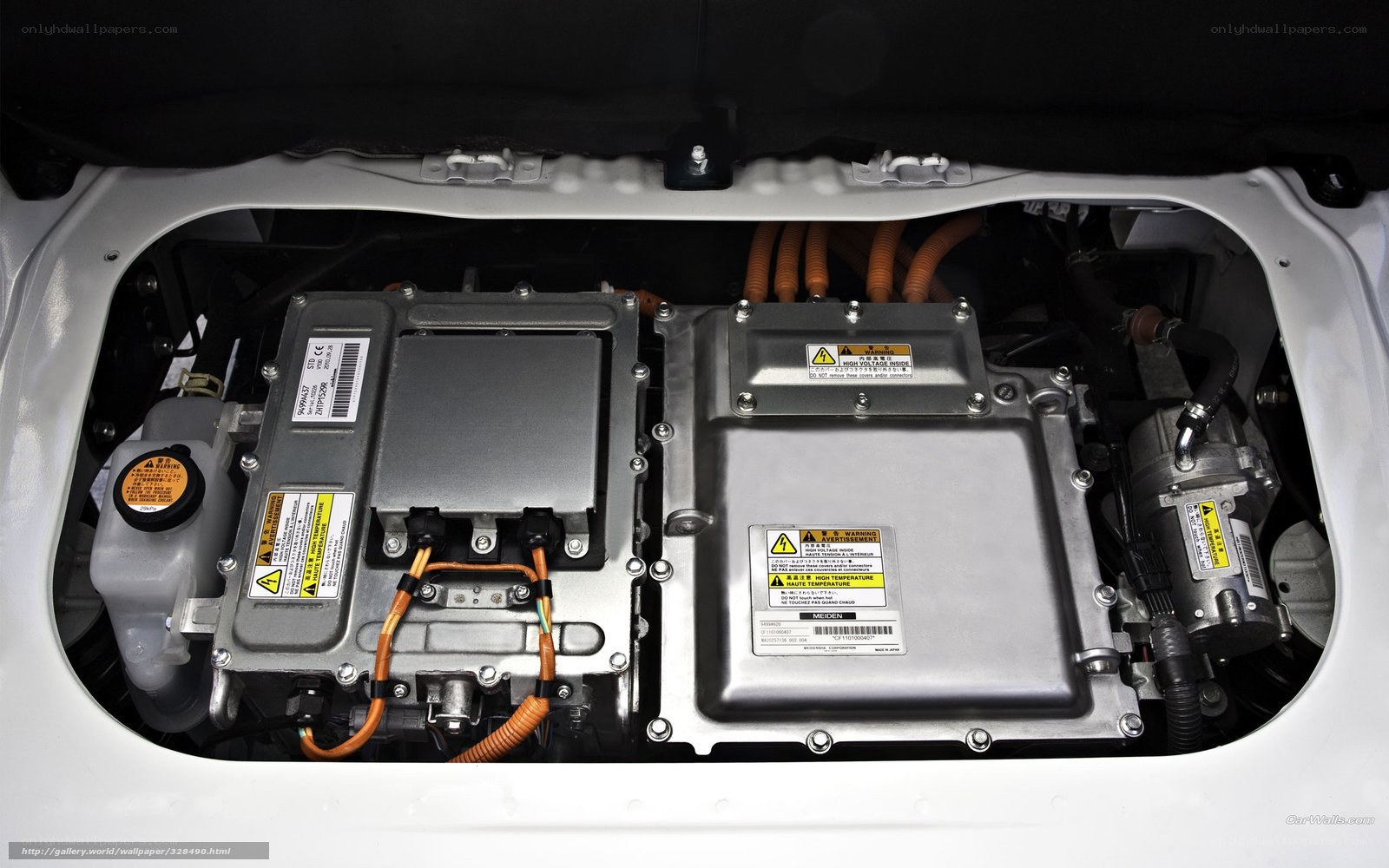 electric car powertrain components