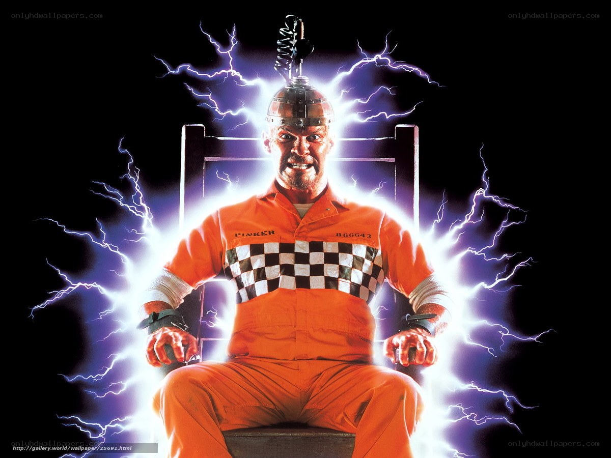Electric chair scene from movie