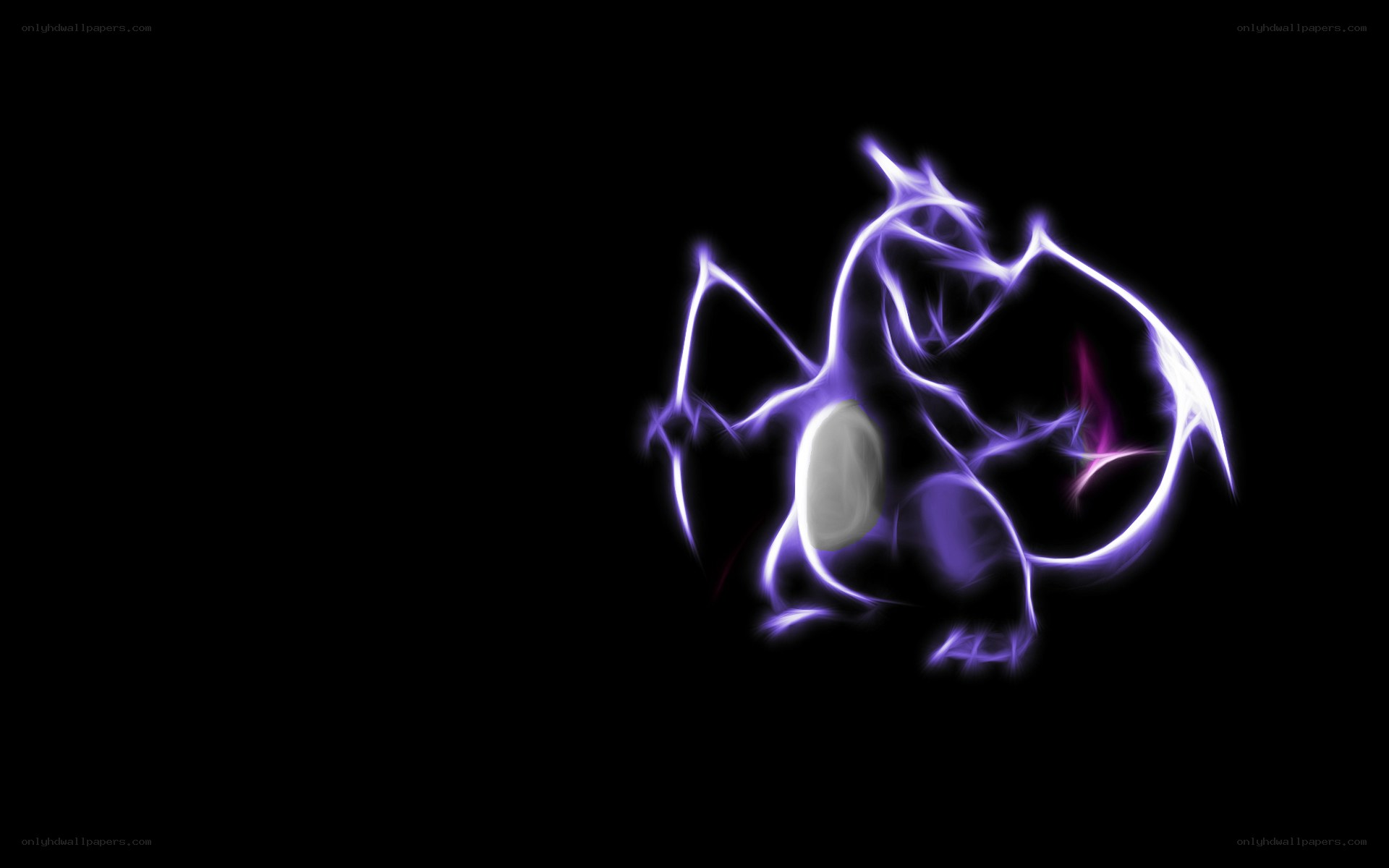 Electric Charizard silhouette