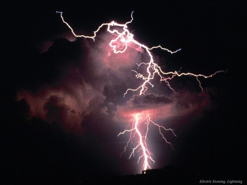 Electric Evening Lightning