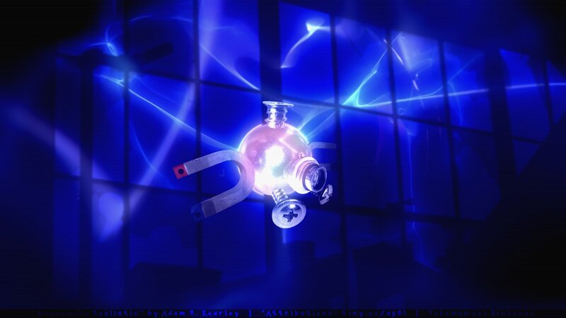 Electric experiment with magnet