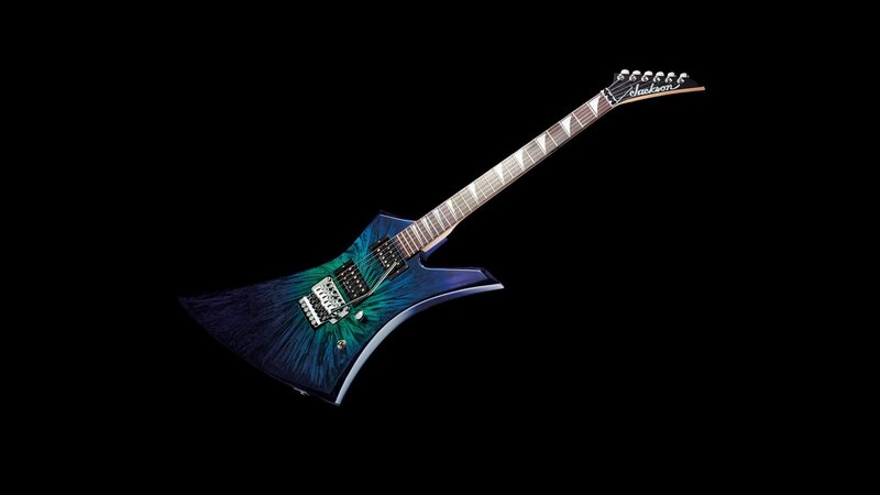 Electric Guitar — Blue, Dramatic