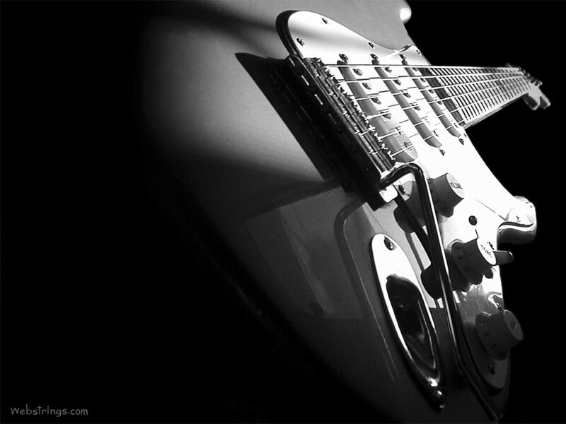 Electric Guitar Body — Black