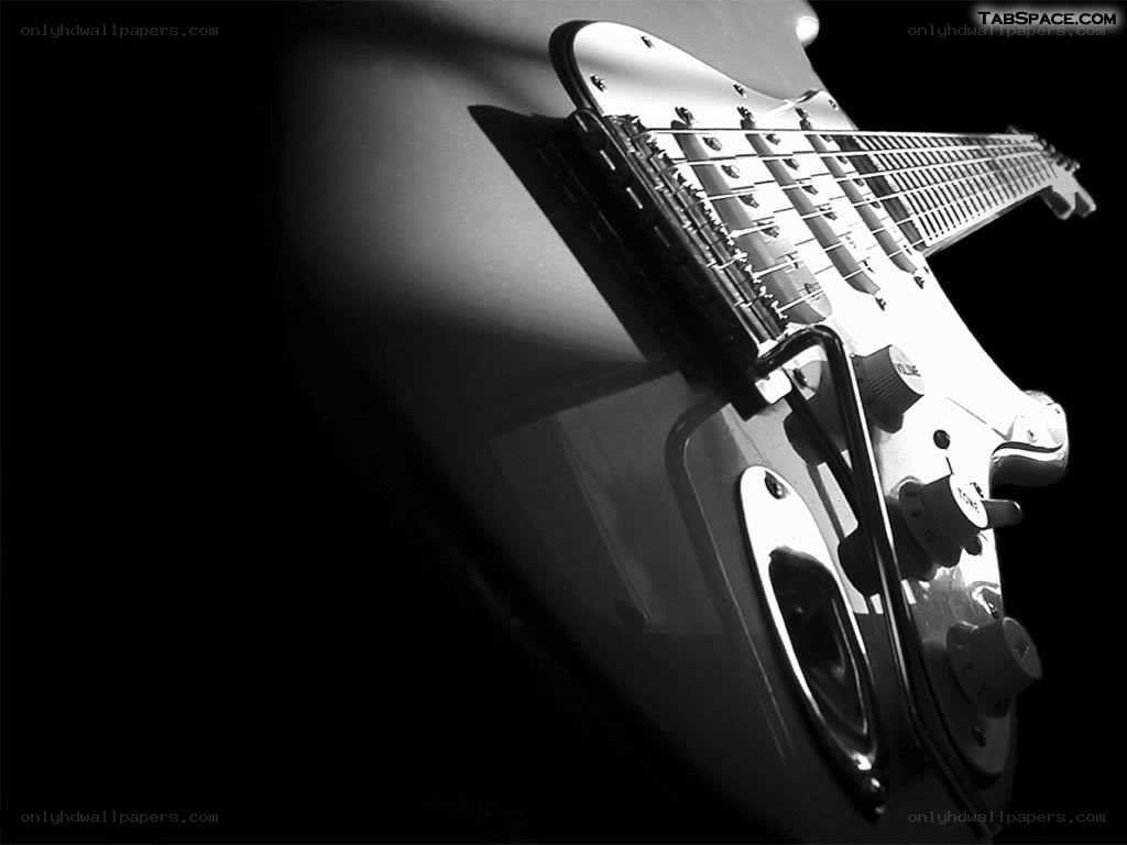 Electric guitar close-up