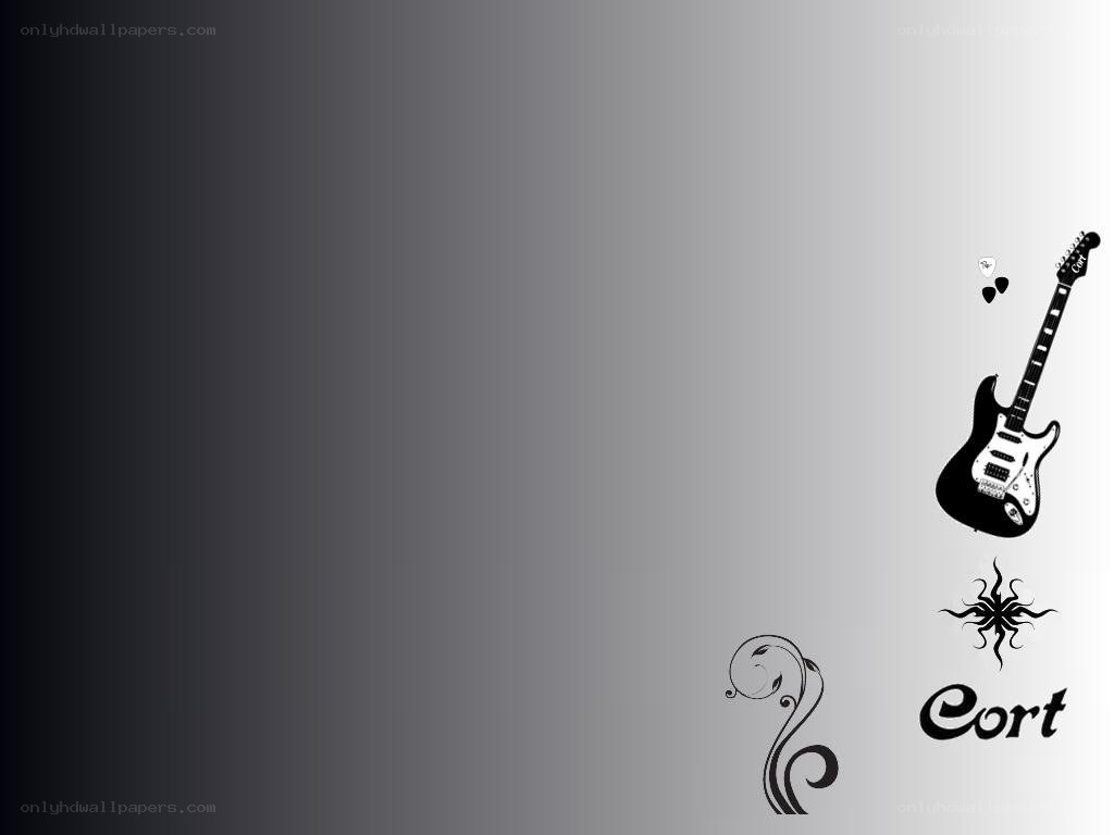 electric guitar design wallpaper