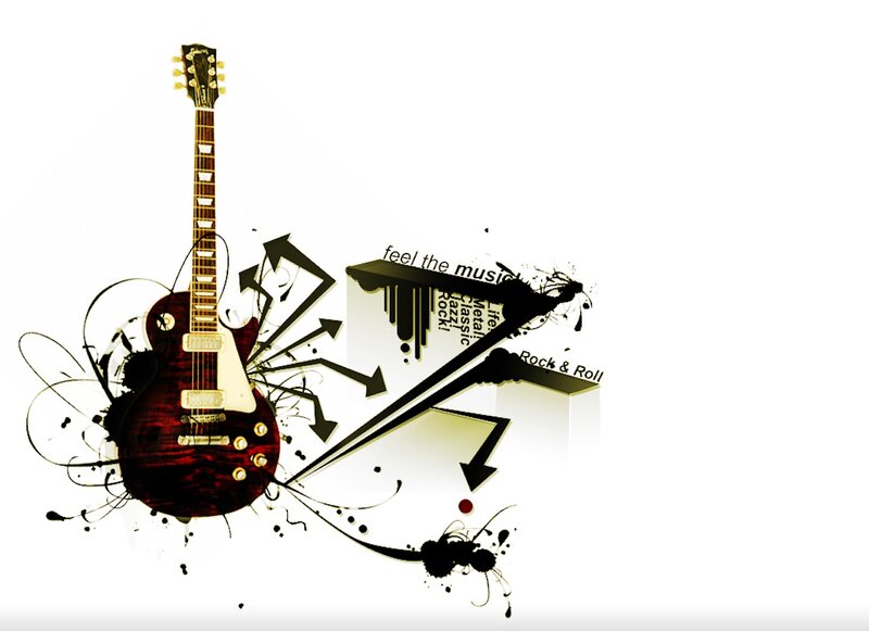 Electric Guitar Illustration