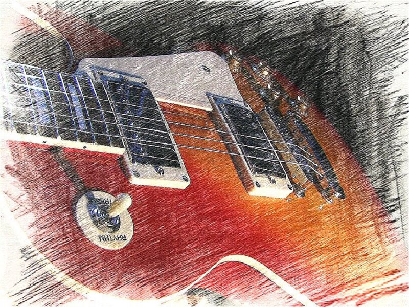 Electric Guitar — Red