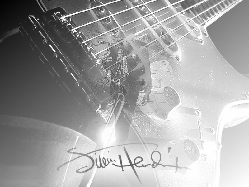 Electric Guitar with Signature