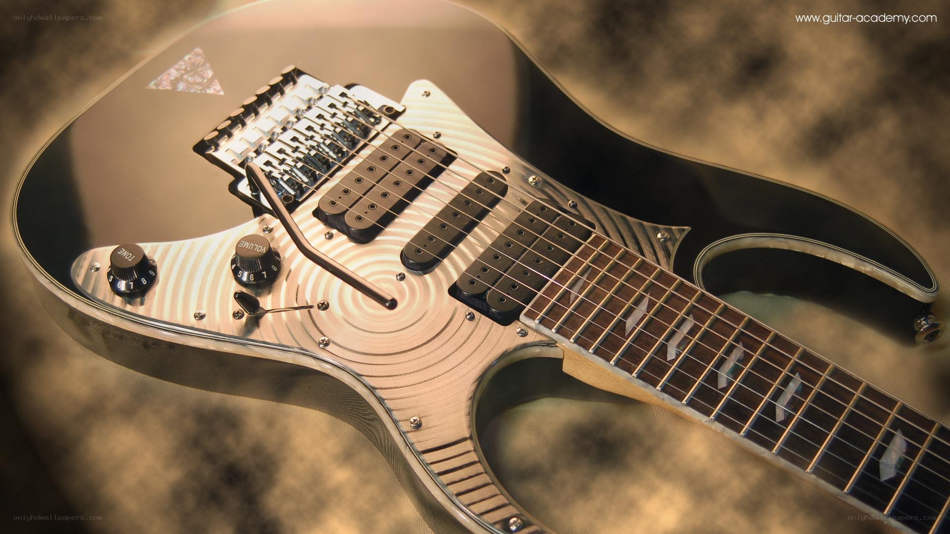 electric guitar with unique design