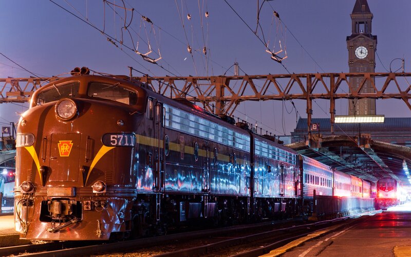Electric Locomotive Train
