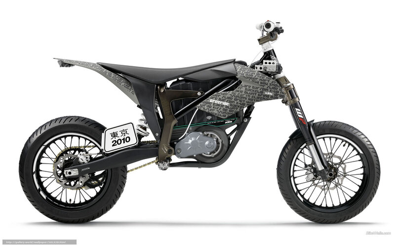 electric motorcycle side profile
