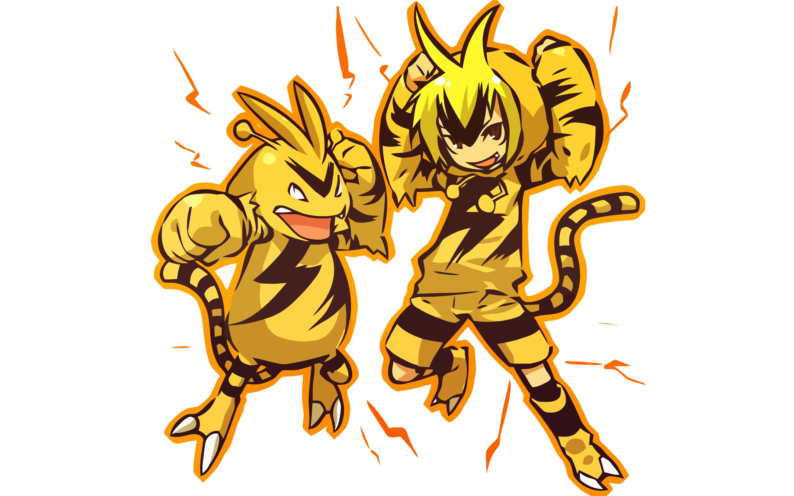 Electric Pokémon duo