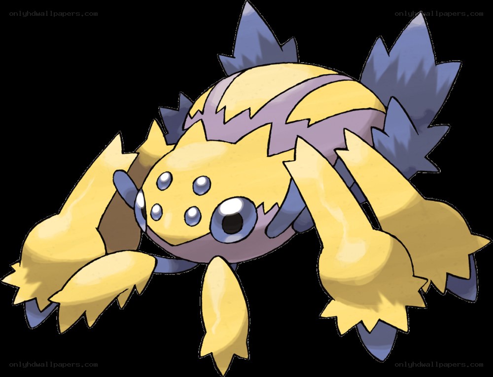 Electric spider Pokémon