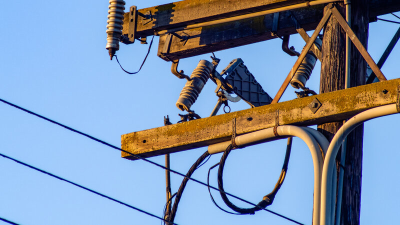Electric Utility Pole