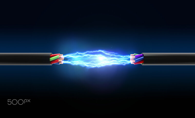 Electrical Arc Between Cables