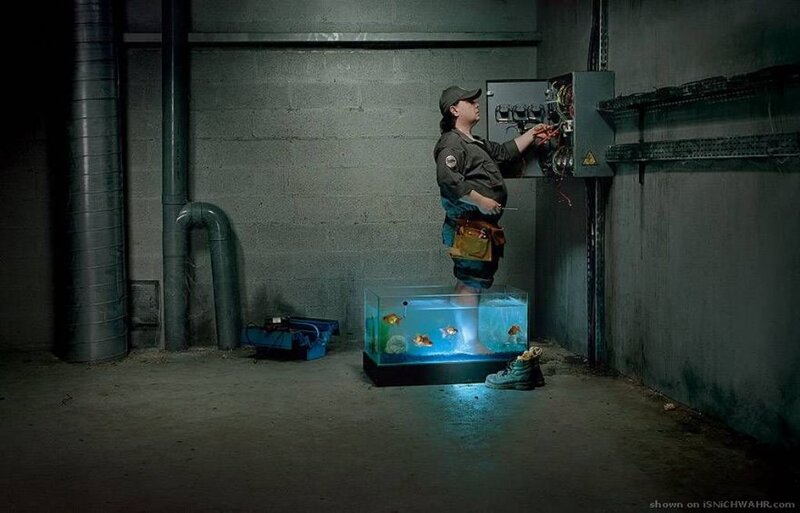 Electrician in Basement