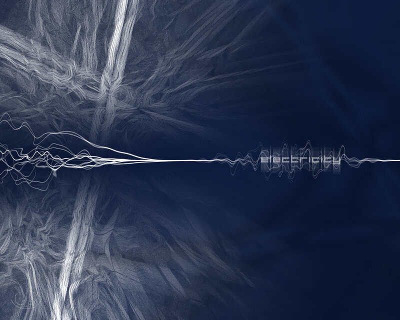 Electricity abstract background
