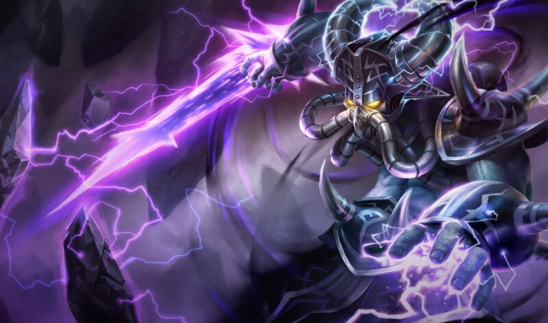electrified demon warrior