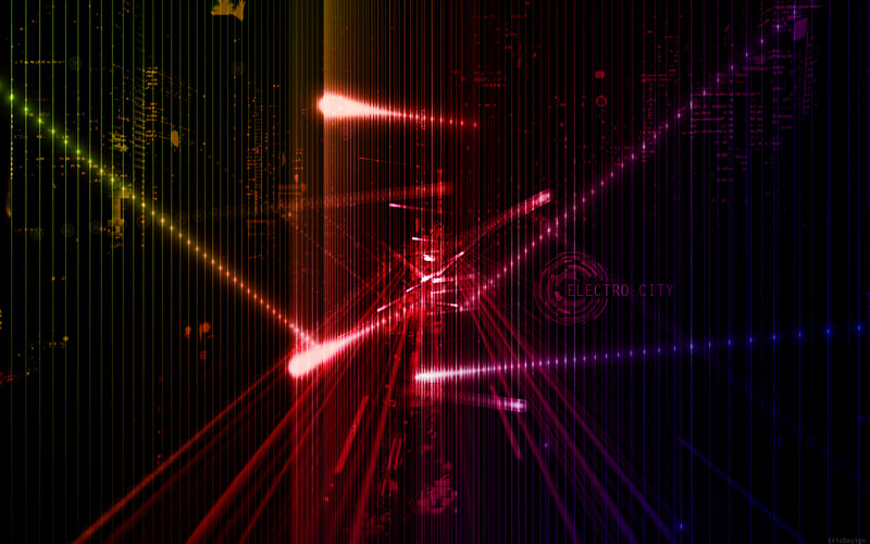 electro city digital art