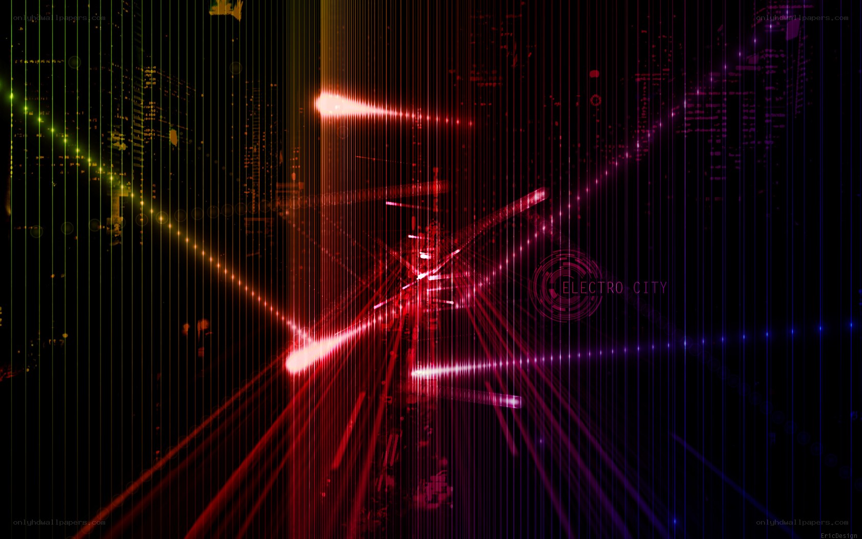 electro city digital art