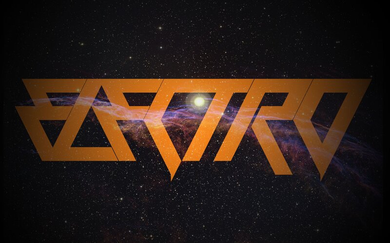 ELECTRO logo in space