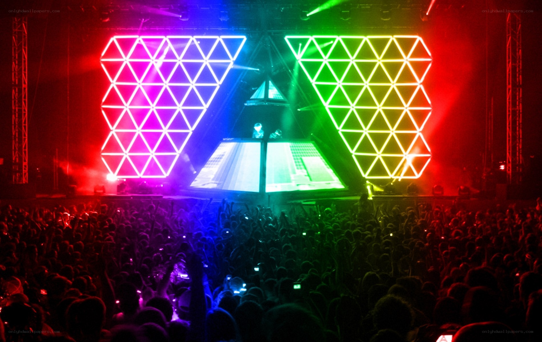 electronic music concert