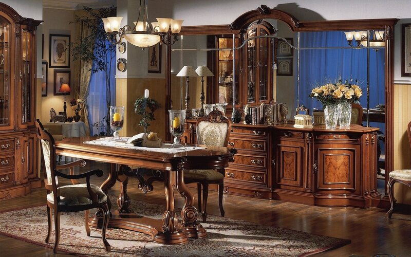 elegant dining room furniture set