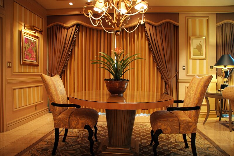 elegant dining room interior