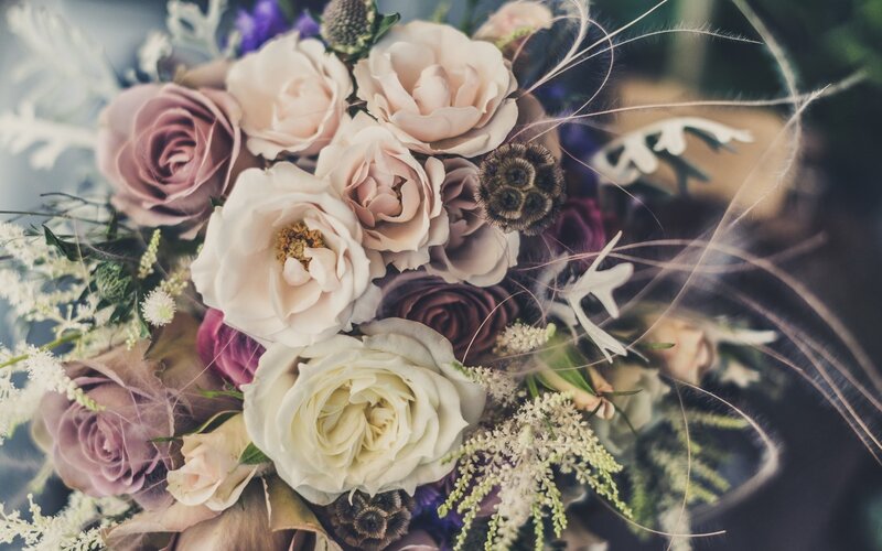 Elegant floral bouquet arrangement