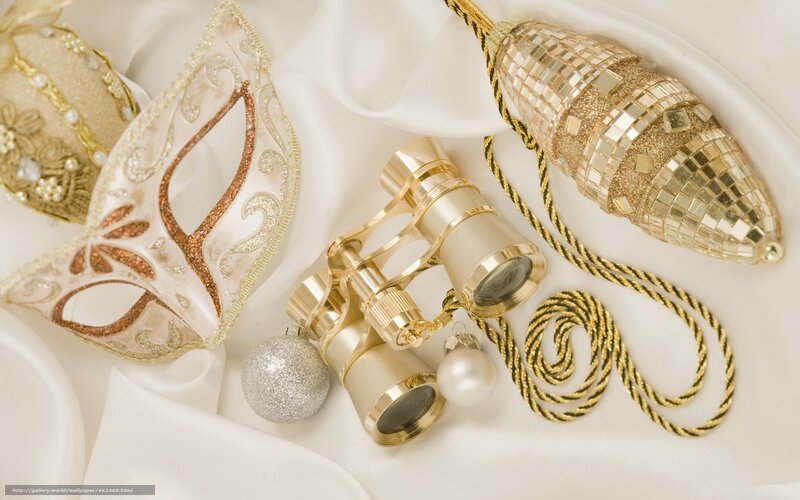 Elegant gold and white holiday decor