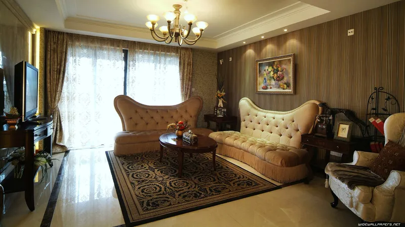 elegant living room interior