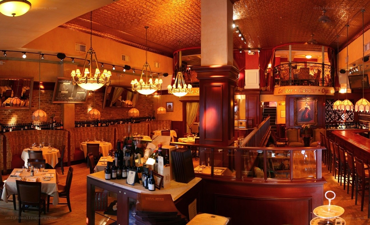 elegant restaurant interior