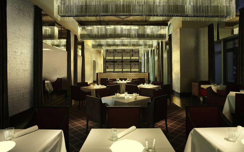 Elegant restaurant interior