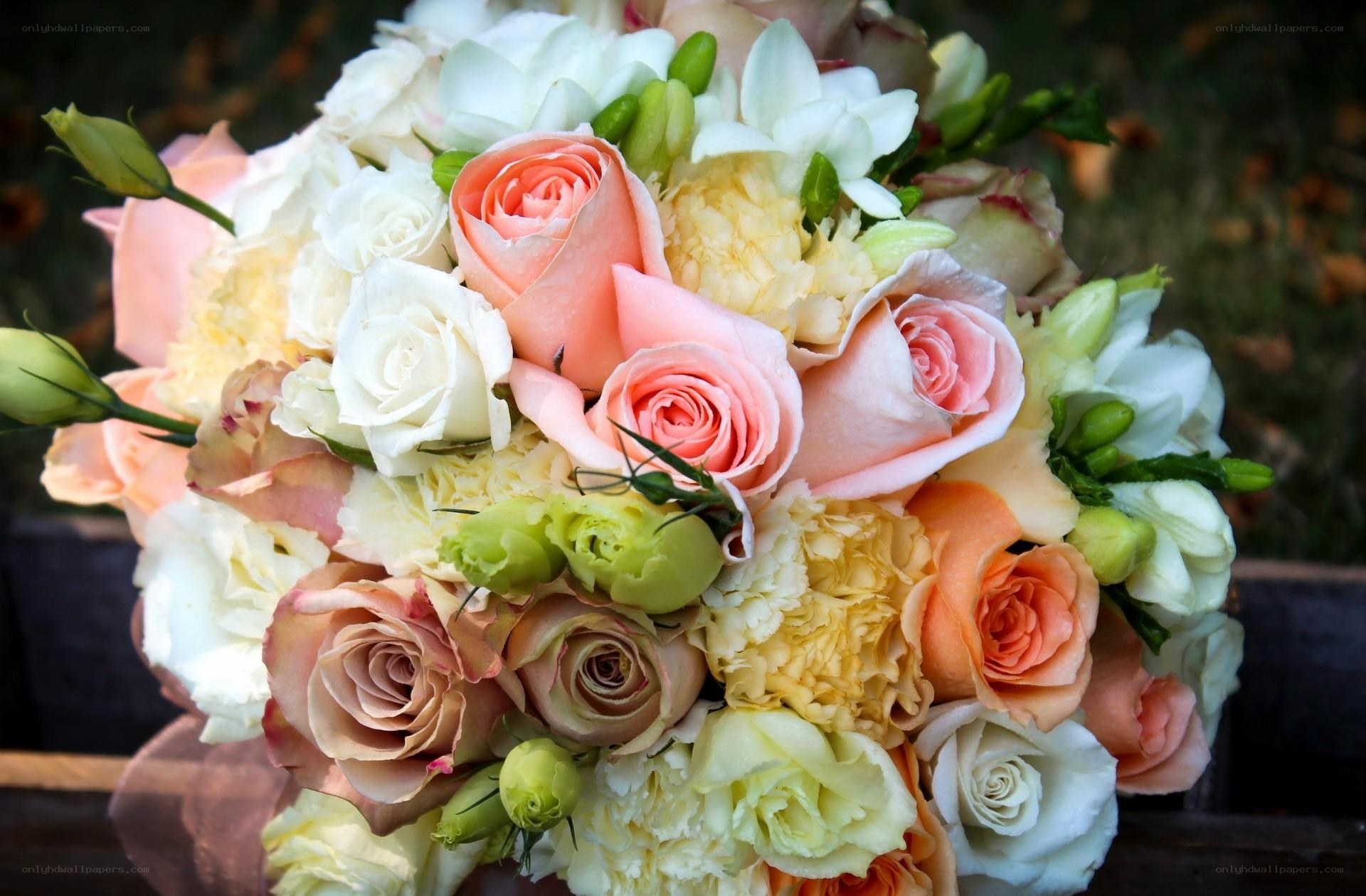 Elegant rose and carnation bouquet