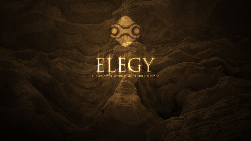 Elegy title screen