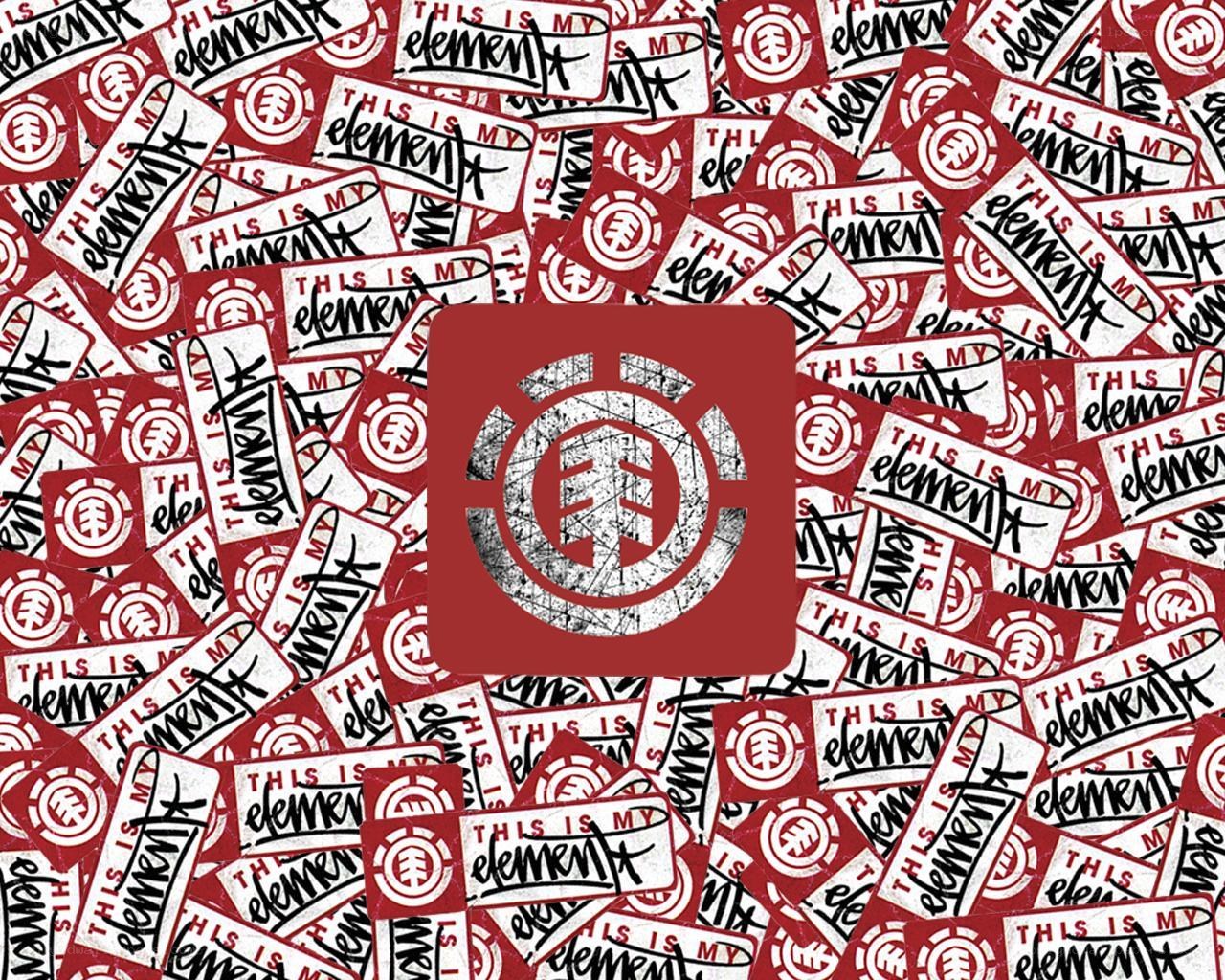 Element skateboard stickers